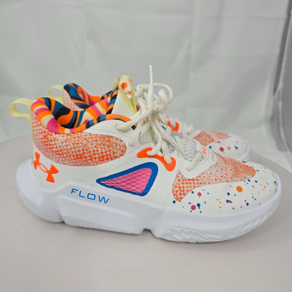 Under Armour Women 8.5 Flow Breakthru 3LE Polka Dots 3026761-100 Sneakers